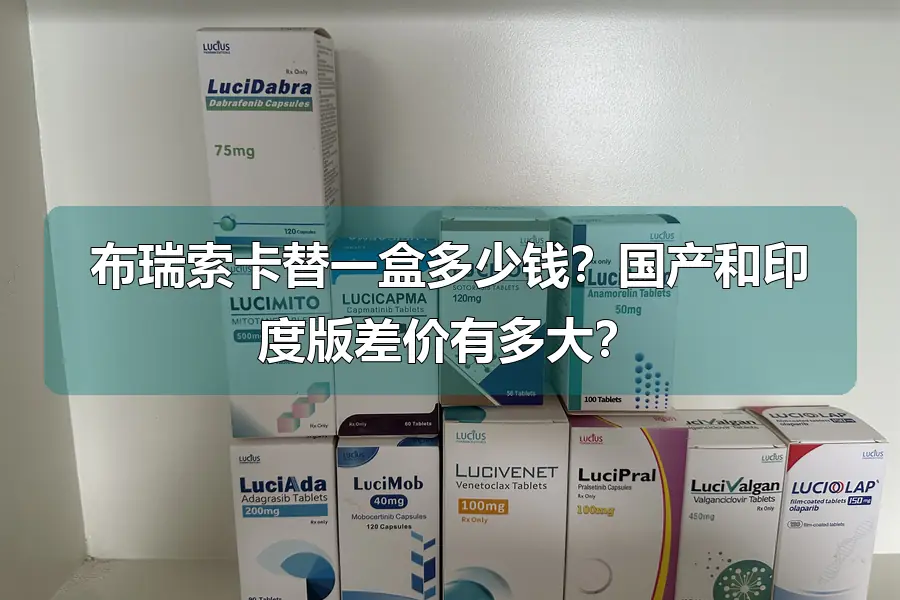 布瑞索卡替一盒多少钱?国产和印度版差价有多大?
